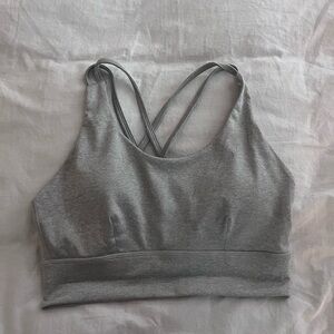 Athletic Works Gray Sports Bra